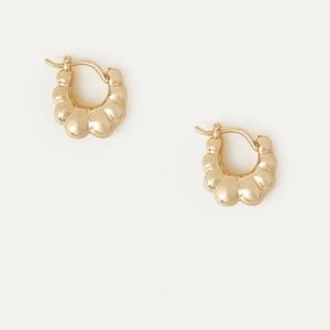 Loeffler Randall Alessia Earrings - Gold Huggies
